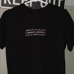 Black ERROR Number Top